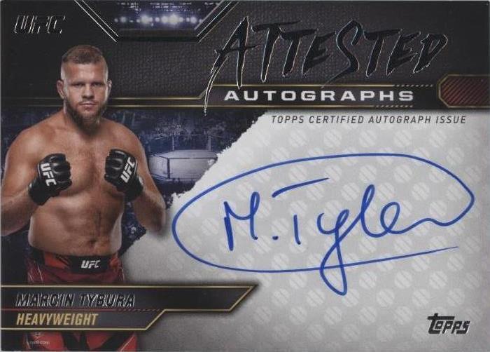 2024 Topps UFC Knockout - Marcin Tybura #ATT-MTA