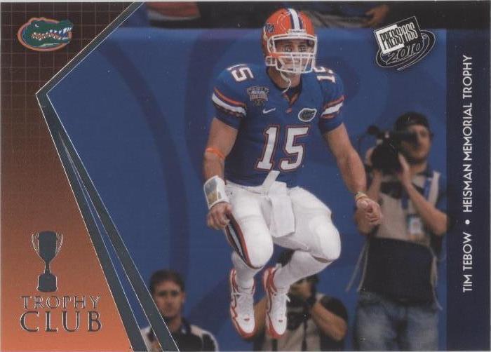 2010 Press Pass Tim Tebow #58