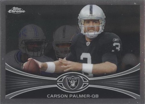 2012 Topps Chrome Carson Palmer #162