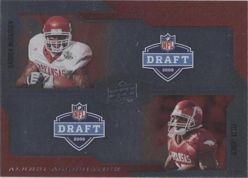 2008 Upper Deck Draft Edition Darren McFadden Felix Jones #202