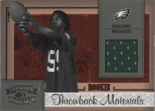 2005 Donruss Throwback Threads Reggie Brown #220