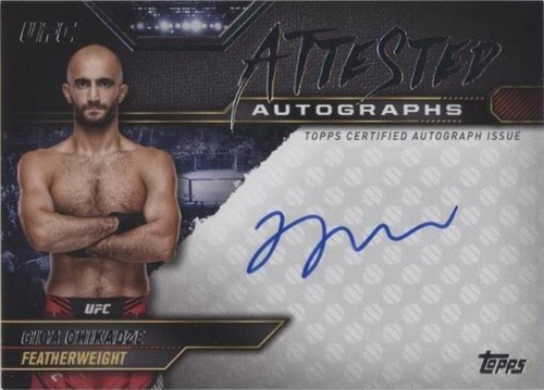 2024 Topps UFC Knockout - Giga Chikadze #ATT-GCE