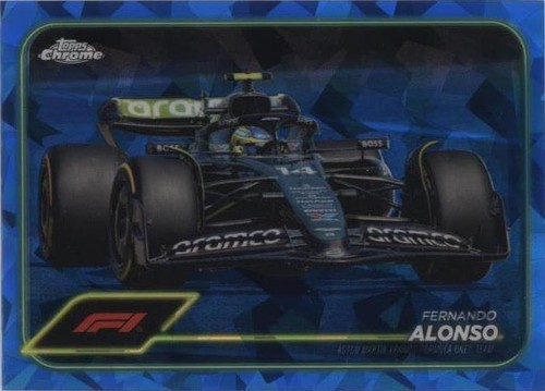 2024 Topps Chrome Sapphire Edition Formula 1 - Fernando Alonso #83