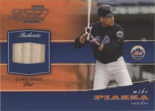 2002 Playoff Piece of the Game - Mike Piazza #POG-60