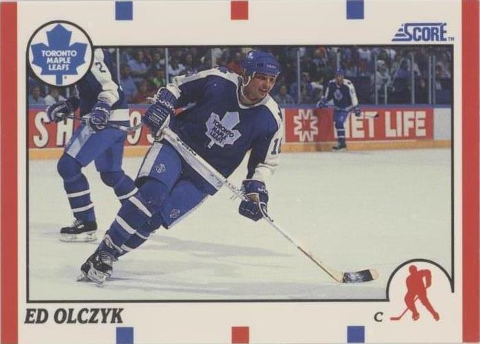 1990-91 Score 100 Hottest Players and Rising Stars - Ed Olczyk #89