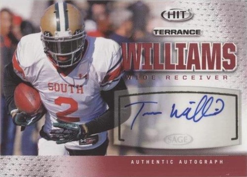 2013 SAGE Hit Terrance Williams #A122