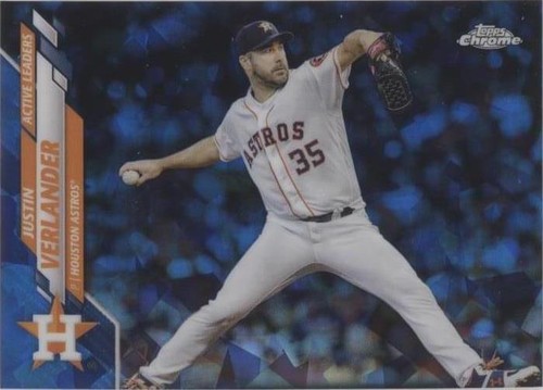 2020 Topps Chrome Update Series Sapphire Edition - Justin Verlander #U-245
