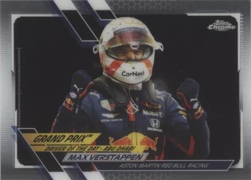2021 Topps Chrome Formula 1 - Max Verstappen #155