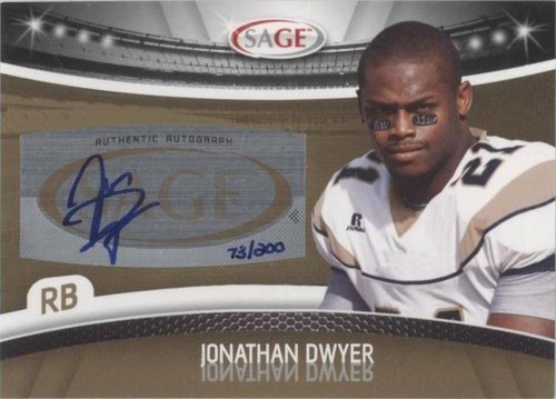 2010 Sage Jonathan Dwyer #A-18