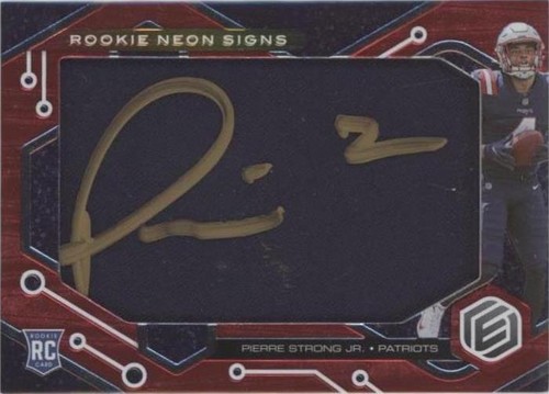 2022 Panini Elements Pierre Strong Jr. #RNS-PS