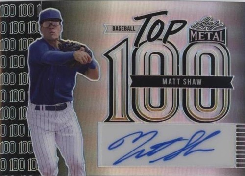 2023 Leaf Metal - Matt Shaw #T1-MS1