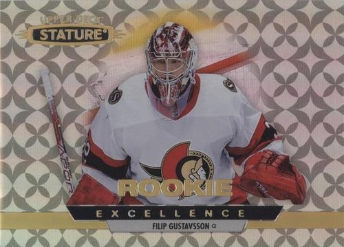 2021-22 Upper Deck Stature - Filip Gustavsson #RE-46