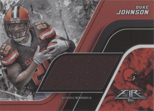 2015 Topps Fire Duke Johnson #FJR-DJ