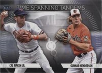 2023 Topps Update Series - Cal Ripken Gunnar Henderson #TS-12
