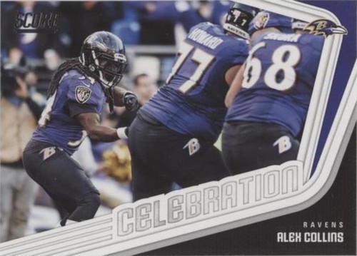 2018 Score Alex Collins #9