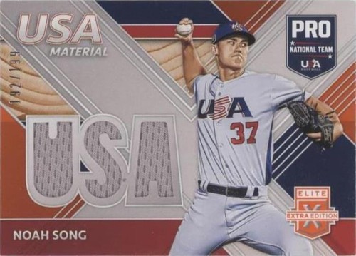 2020 Panini Elite Extra Edition - Noah Song #USAM-NS