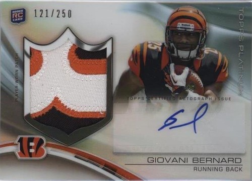2013 Topps Platinum Giovani Bernard #ARP-GB
