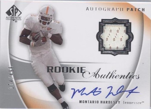 2010 SP Authentic Montario Hardesty #131