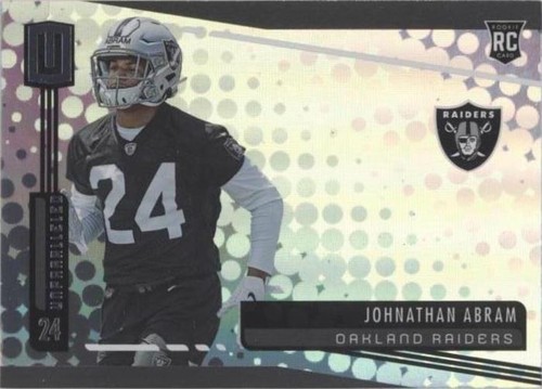 2019 Panini Unparalleled Johnathan Abram #226
