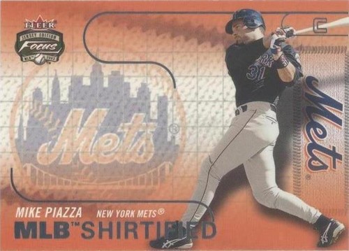 2003 Fleer Focus Jersey Edition - Mike Piazza #7 MLB