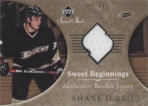 2006-07 Upper Deck Sweet Shot - Shane O'brien #101