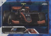 2023 Topps Chrome Sapphire Edition Formula 1 - Juan Manuel Correa #143