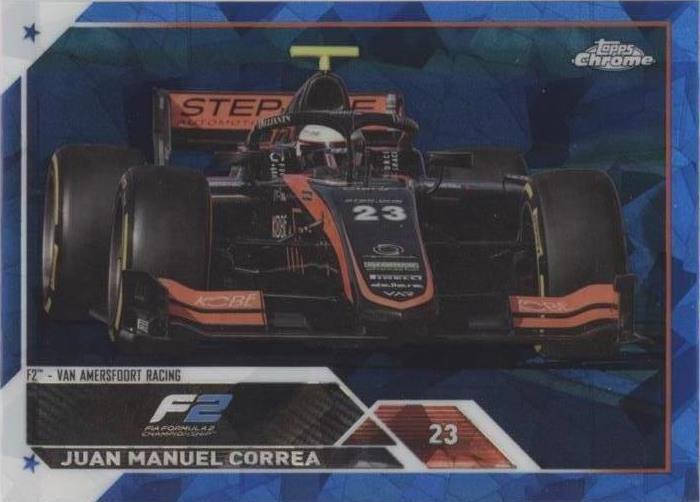 2023 Topps Chrome Sapphire Edition Formula 1 - Juan Manuel Correa #143