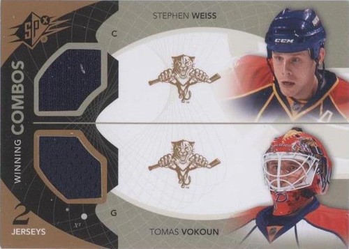 2010-11 SPx - Stephen Weiss Tomas Vokoun #WC-VW