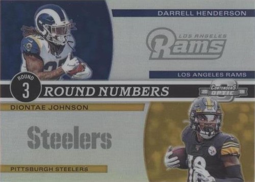 2019 Panini Contenders Optic Darrell Henderson Diontae Johnson #RN-DD