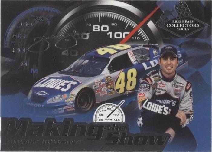 2005 Press Pass Collectors Series - Jimmie Johnson #MS 23