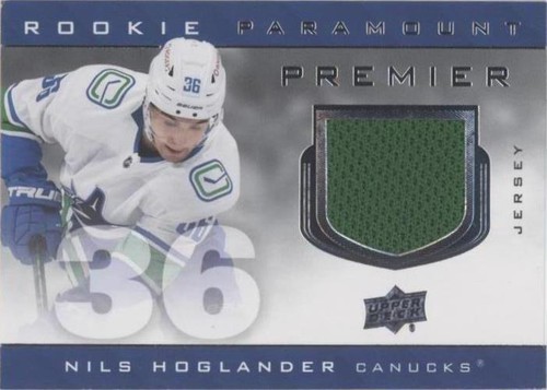 2020-21 Upper Deck Premier - Nils Hoglander #P-NH