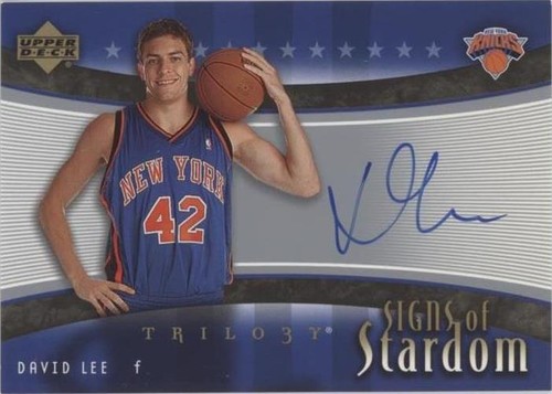 2005-06 Upper Deck Trilogy - David Lee #SS-DL