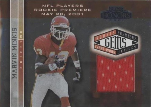 2001 Playoff Honors Marvin Minnis #217