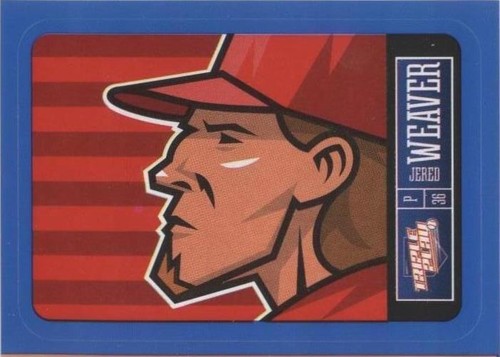 2013 Panini Triple Play - Jered Weaver #6