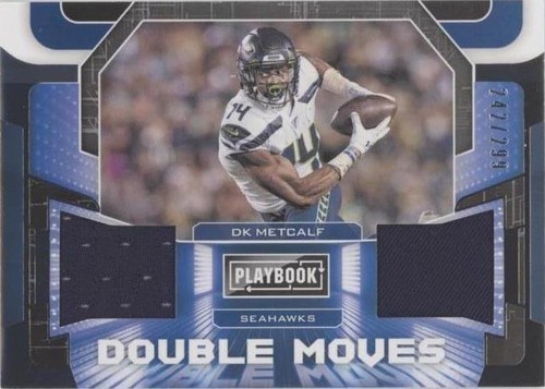 2020 Panini Playbook DK Metcalf #DM-DK