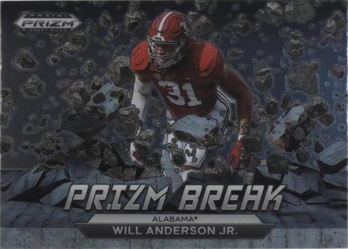2023 Panini Prizm Draft Picks Will Anderson #PB-10
