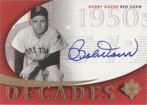 2005 Ultimate Signature Edition - Bobby Doerr #SD-BD