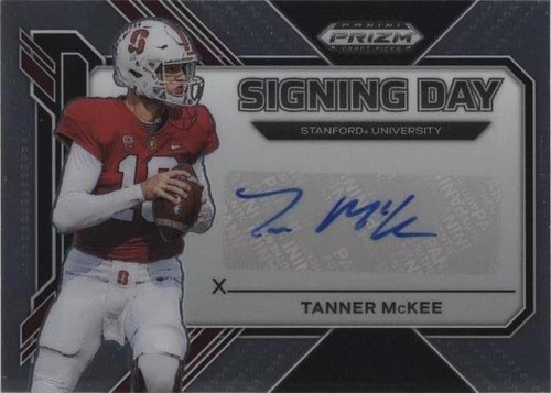 2023 Panini Prizm Draft Picks Tanner McKee #SD-TAM