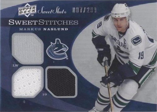 2007-08 Upper Deck Sweet Shot - Markus Naslund #SST-MN