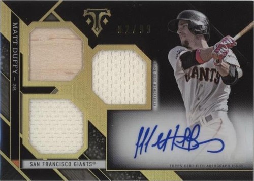 2016 Topps Triple Threads - Matt Duffy #RFP-MD