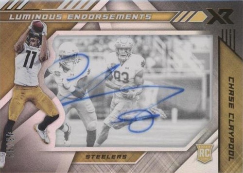 2020 Panini XR Chase Claypool #LE-CC