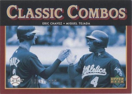 2004 Upper Deck Play Ball - Eric Chavez Miguel Tejada #169