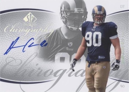 2007 SP Authentic Adam Carriker #CA-AC