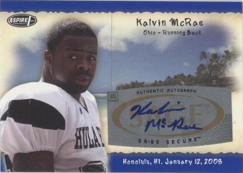 2008 SAGE Aspire Kalvin McRae #H14