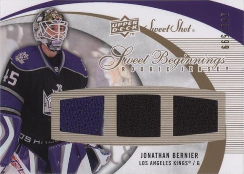 2007-08 Upper Deck Sweet Shot - Jonathan Bernier #109