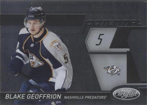 2011-12 Panini Certified - Blake Geoffrion #6