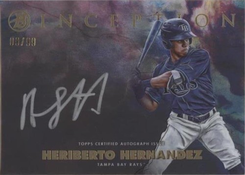2021 Bowman Inception - Heriberto Hernandez #ISS-HH