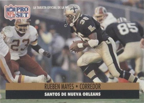 1991 Pro Set Spanish Rueben Mayes #160