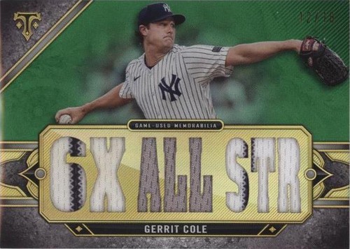 2024 Topps Triple Threads - Gerrit Cole #TTR-GC1