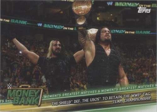 2019 Topps WWE Money in the Bank - The Shield #GMM-10